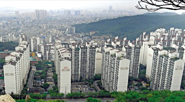 금천구 시흥동의 한 아파트 단지. 사진=한경DB