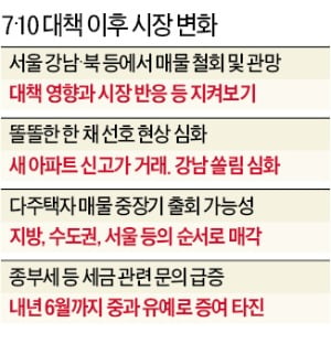 집주인들 매물 거둬들이고 관망…"똘똘한 한 채 선호 더 심화될 것"