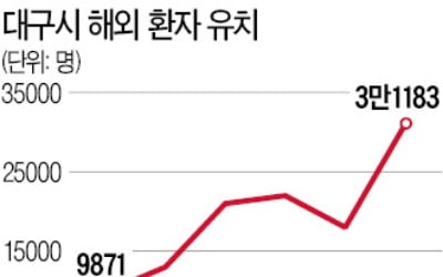 대구 찾은 외국인환자 3만명 돌파 '전국 3위'