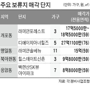 분양가 2배에도…'보류지' 매각 줄줄이 완판