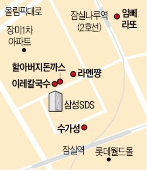 [김상무 & 이부장] 삼성SDS 직원들이 꼽은 '잠실 맛집'