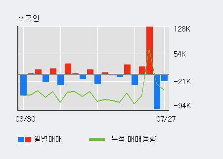 '대주전자재료' 52주 신고가 경신, 전일 외국인 대량 순매수