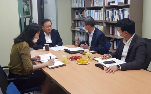 이상민, 국회사무처 관계자 만나 '세종의사당' 건립 강조