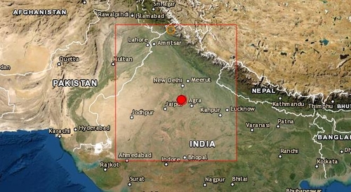 인도 뉴델리 인근서 규모 4.7 지진…"건물 흔들림 느껴"