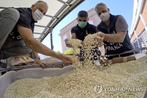 이탈리아 사상 최대 마약 사건 시리아 정권 관여?