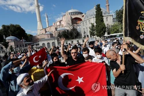 이스탄불 성소피아, 85년만에 '박물관' 취소…모스크로 전환(종합2보)