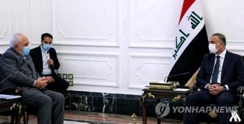 이란 외무, 사우디 방문 앞둔 이라크 총리와 면담