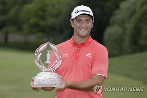 시즌 첫 우승 람, 세계랭킹 1위…스페인 선수 두번째