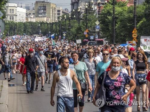 푸틴, 구속 하바롭스크 주지사 해임…30대 의원 권한 대행으로