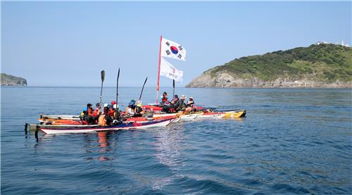 카약 타고 '서해독도' 격렬비열도까지…왕복 120㎞ 이색 챌린지