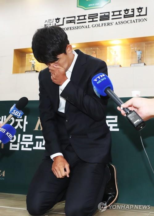 '손가락 욕설' 김비오, 징계 풀려 필드에 조기 복귀