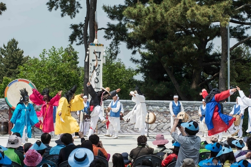 거문고산조 감상하고 고성오광대 보고…무형문화재 공개행사