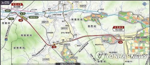 전철 7호선 양주 옥정 연장 사업비 7천562억원…18%↑