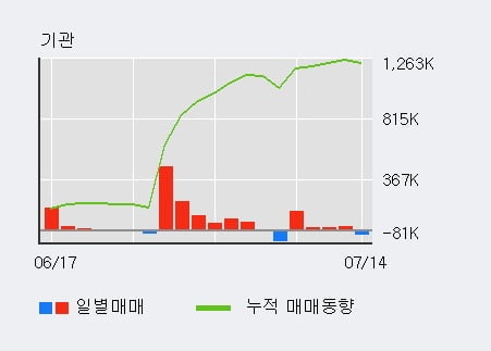 '서진시스템' 52주 신고가 경신, 전일 기관 대량 순매수