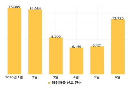 부산·충북·대전, 부동산 허위매물 크게 늘어…"허위매물도 풍선효과"