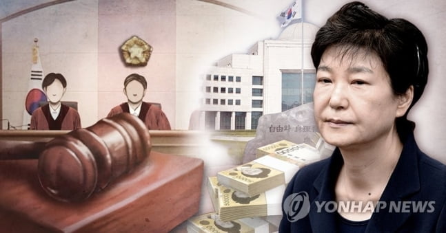 [속보] 박근혜 `국정농단·특활비` 파기환송심 징역 총 20년