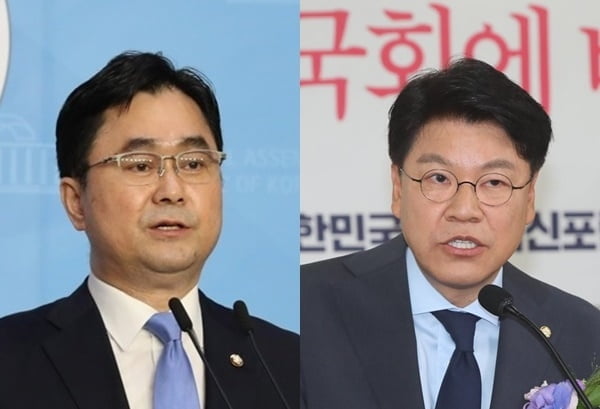 더불어민주당 김종민 의원, 미래통합당 장제원 의원 (사진=연합뉴스)