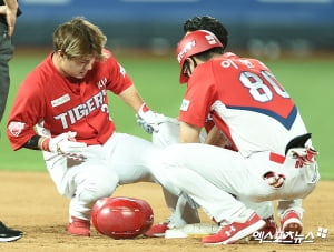 &#39;KIA 비상&#39; 김선빈 대퇴이두근 염좌, 2~3주 후 재검진