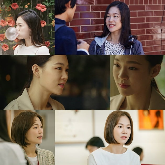 배우 한예리가 연기한 은희/ 사진=CGV 아트하우스, 앳나인필름, tvN 제공