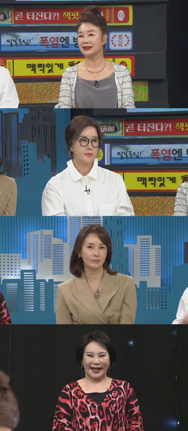 '비디오스타' 김청(위부터), 유혜리, 최수린, 곽정희 / 사진제공=MBC에브리원