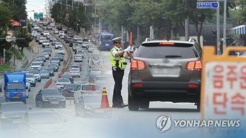 전북경찰청, 여름 휴가철 '고속도로 음주운전' 집중 단속