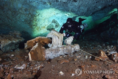 멕시코 수중동굴서 1만2천년 전 광산 흔적 발견돼