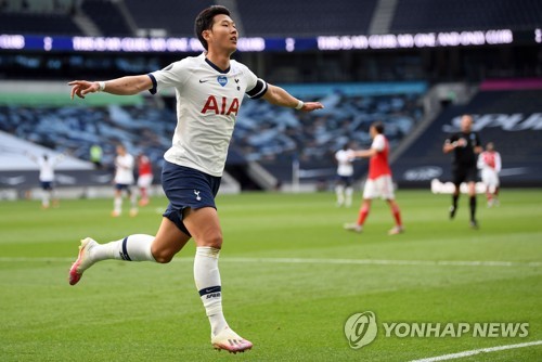 EPL 10-10 달성한 손흥민 "오늘따라 팬들이 더 그리워"