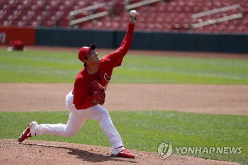 김광현, 메이저리그 데뷔전에서 고전 끝에 세이브 수확