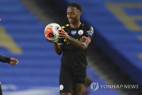 '스털링 3골' 첼시, 브라이턴에 5-0 대승…2경기 연속 5골 파티