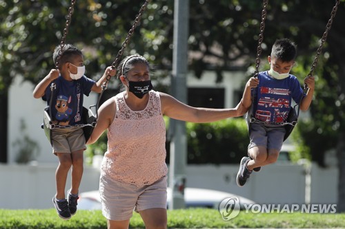 미 플로리다 미성년자 코로나19 '직격탄'…3명 중 1명꼴 양성