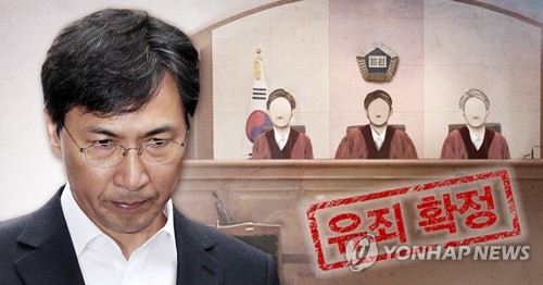 수감중인 안희정, 모친 조문 가능할까…코로나19로 귀휴 불투명