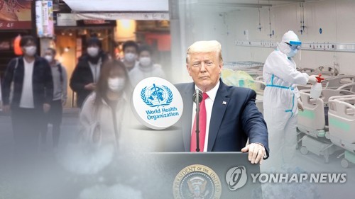 미, '코로나19 대응 불만' WHO 탈퇴 공식통보…1년뒤 탈퇴 완료(종합2보)