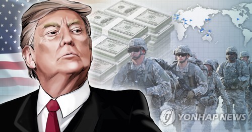 미, 주한미군 감축옵션 보도속 한국에 방위비 증액요구 재확인