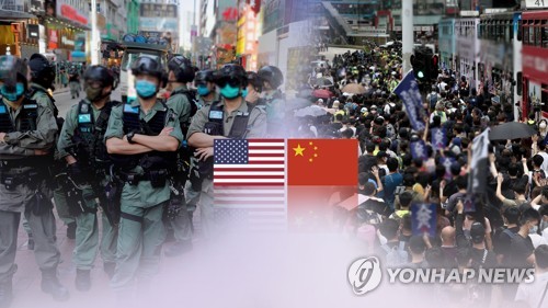 미 상원도 홍콩보안법 관련 中제재법안 통과…트럼프 서명 남아