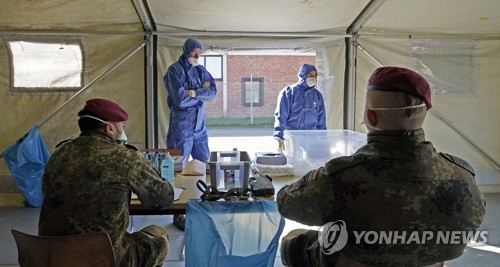 독일군 지금까지 코로나19 확진자 400명…대부분 완치