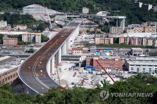 43명 숨진 붕괴 참사 책임 업체에 또 교량 운영권 맡기는 伊정부