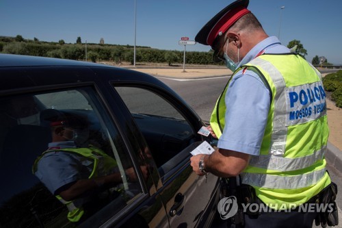 스페인, 코로나19 재확산에 지역별 '재봉쇄령' 잇따라