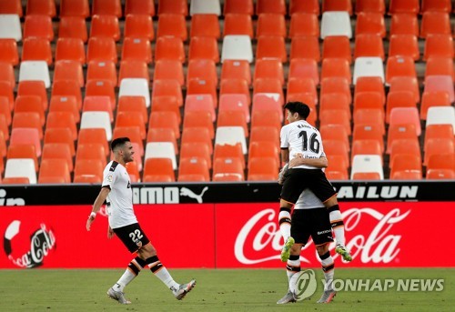 '이강인 극장 결승골' 발렌시아, 바야돌리드에 2-1 승리