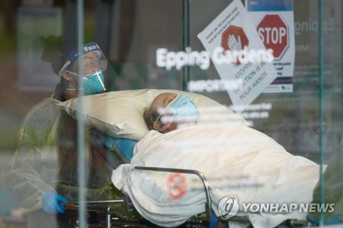호주 빅토리아주, 코로나19 일일 신규확진자 역대 최다
