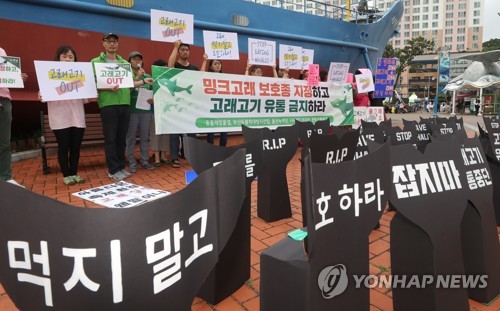 고래보호단체 "고래고기 환부 사건, 공수처에 의뢰할 것"