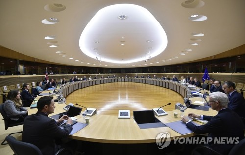 "밥 먹고 합시다"…영-EU 대표, 미래관계 협상 앞두고 만찬