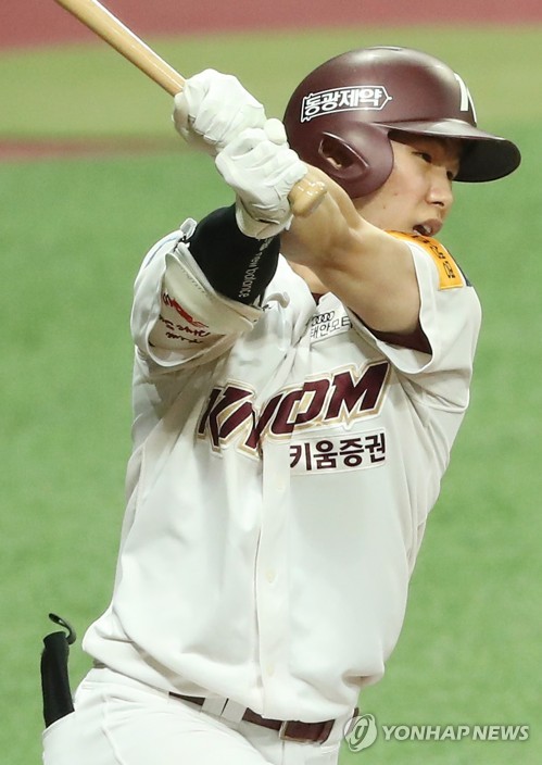 '외야 외도'가 즐거운 키움 김혜성 "저도 모르게 호수비를"