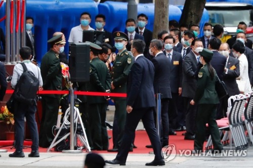 중국, 미국의 홍콩 제재에 즉각 반발 "강력히 반대·규탄"