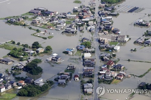 日규슈에 이어 혼슈 중부도 폭우…사망·실종·심정지 81명