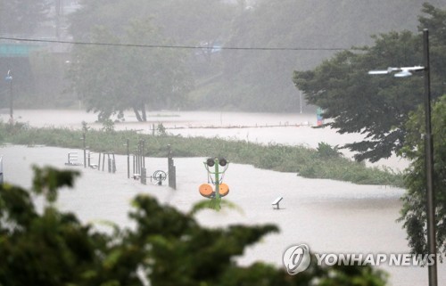 부산 영도 1시간 동안 68.5㎜…부산시 재난안전대책본부 가동