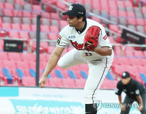 쿠에바스 7이닝 1실점 kt, 한화 4-1로 제압