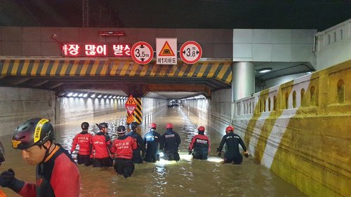 비 그치자 드러난 현장 그야말로 쑥대밭…복구 상당한 시일 소요