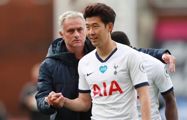 EPL 38라운드에 출전한 손흥민/사진=EPA