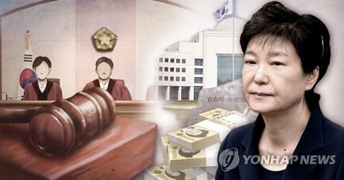 박근혜 '국정농단·특활비' 파기환송심 징역 총 30년→20년 감경