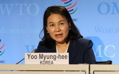 유명희 "한일, 다자무역 수혜자…WTO 강화에 협력하자"